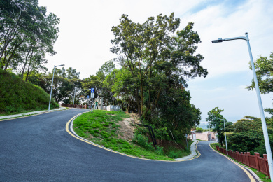 中国广东省广州市油麻山公路