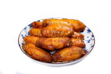 美味小吃奥尔良烤鸡翅