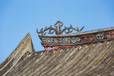 中国广东省广州市番禺区沙湾古镇留耕堂