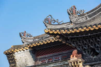 中国广东省广州市番禺区沙湾古镇留耕堂