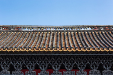 中国广东省广州市番禺区沙湾古镇留耕堂