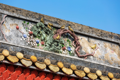 中国广东省广州市番禺区沙湾古镇留耕堂