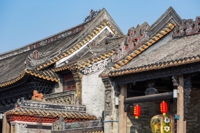 中国广东省广州市番禺区沙湾古镇留耕堂