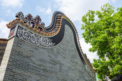 中国广东省广州市番禺区沙湾古镇