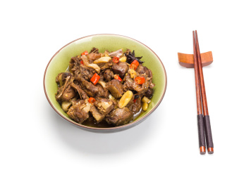 川味干锅鸭美食菜品