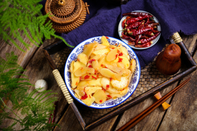 开胃泡菜小吃腌姜片