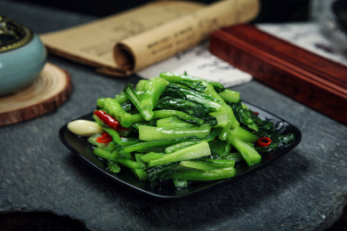 清炒菜心