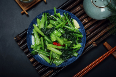 清炒菜心