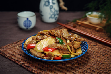 茭白炒肉
