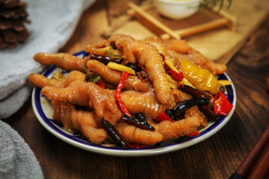 特色凉菜胡辣子凤爪