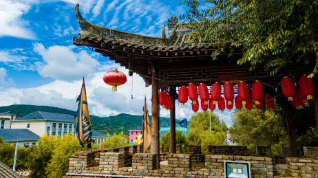 中国宁夏隆德老巷子