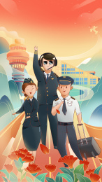 塔台乘务人员欢度节日