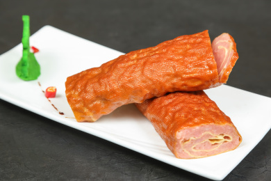 豆皮卷肉