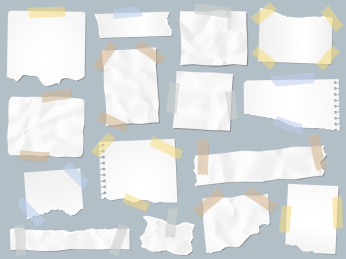 撕裂笔记素材集合