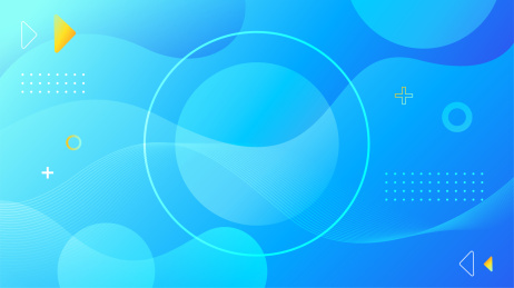 蓝色曲线渐变元素概念图形 抽象风格背景