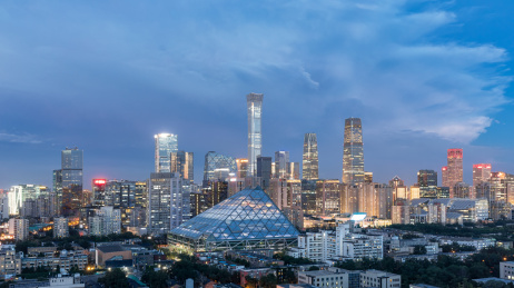 北京CBD夜景