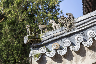 北京市门头沟区潭柘寺脊兽