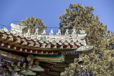 北京市门头沟区潭柘寺脊兽