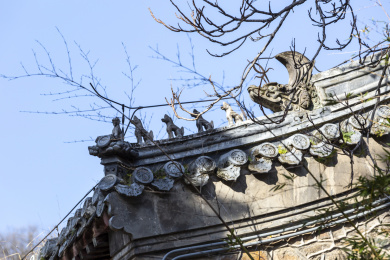 北京市门头沟区潭柘寺脊兽
