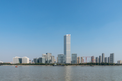 上海后滩城市天际线