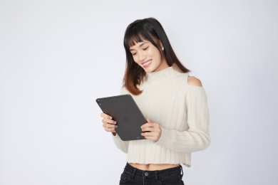 年轻的中国女孩形象
