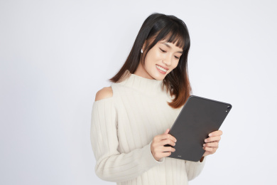 年轻的中国女孩形象