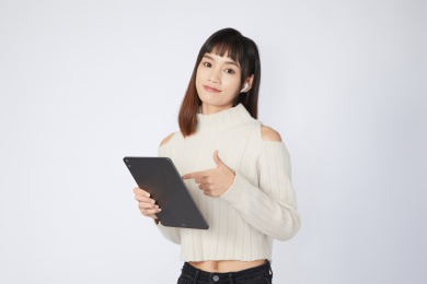 年轻的中国女孩形象