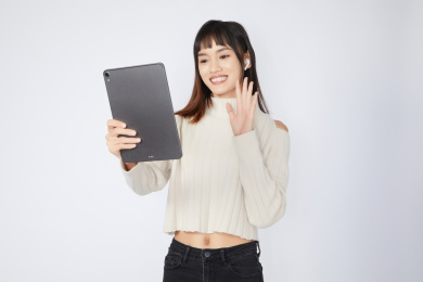 年轻的中国女孩形象