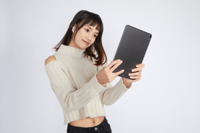 年轻的中国女孩形象