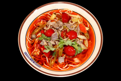 鸡杂小面