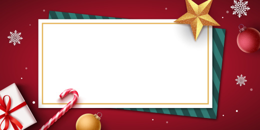 圣诞节礼物贺卡插画