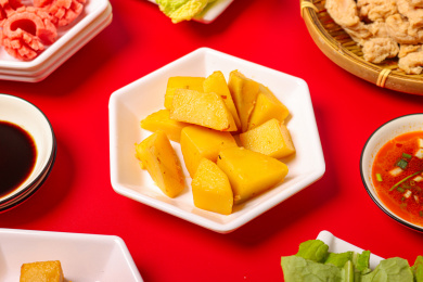  麻辣烫食材土豆块