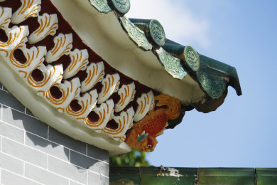 广东省岭南建筑灰塑