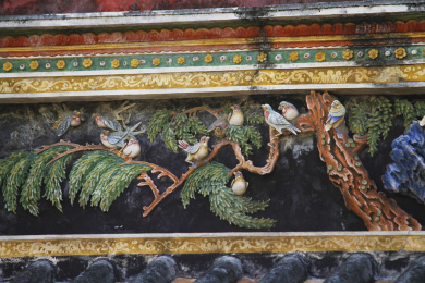 广东省岭南建筑灰塑