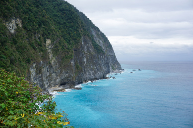 中国台湾花莲县清水断崖