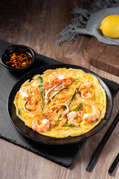 韩式海鲜饼 海鲜 煎饼