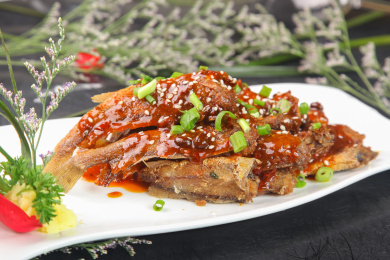 豆豉黄鱼