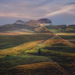写实自然风光插画