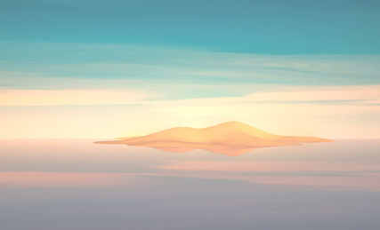 简约水面空间意境背景