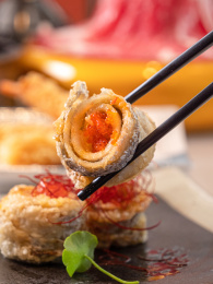 香酥带鱼卷