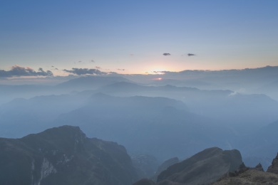 云南昭通大山包自然风光