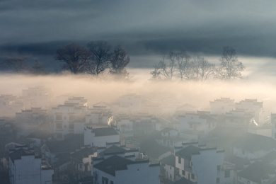 江西婺源石城秋景