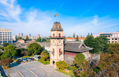 江苏省南通钟楼城市环境