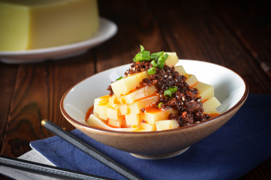 放在碗里的凉拌伤心凉粉