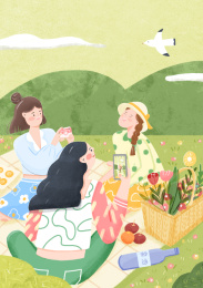 春天插画