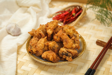 农家美食菜肴酥肉