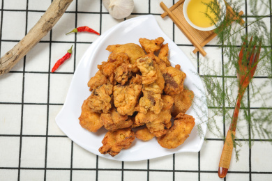 农家美食菜肴酥肉