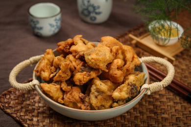 农家美食菜肴酥肉