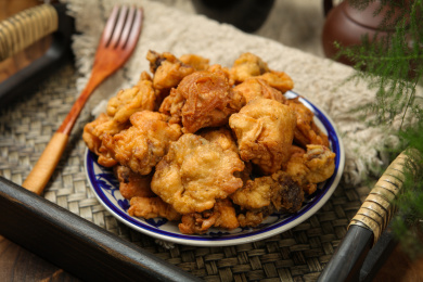 农家美食菜肴酥肉
