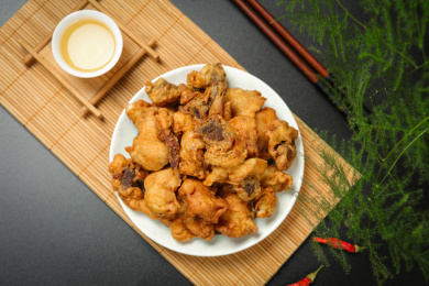 农家美食菜肴酥肉